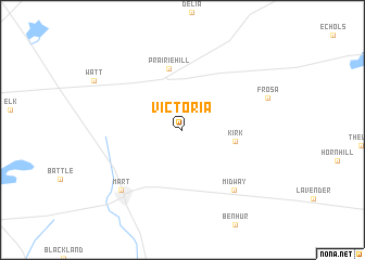 map of Victoria