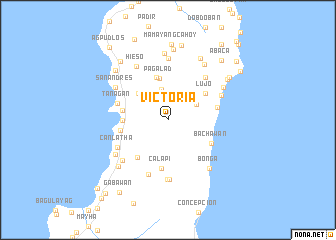 map of Victoria