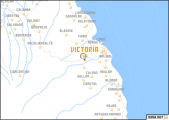 map of Victoria