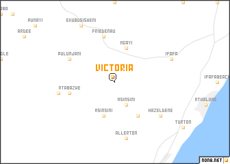 map of Victoria