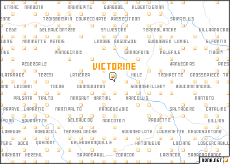 map of Victorine