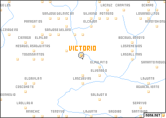 map of Victorio