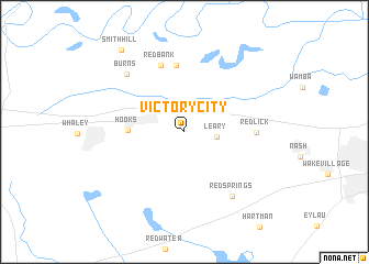 map of Victory City