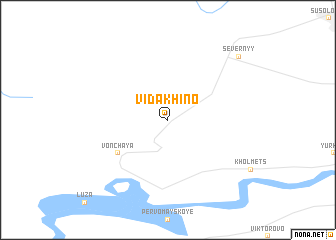 map of Vidakhino