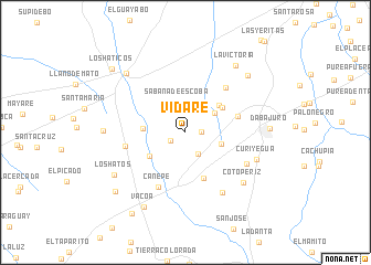 map of Vidare