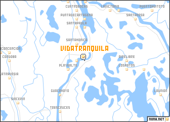 map of Vida Tranquila