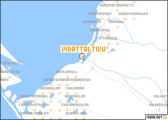 map of Vidattaltivu