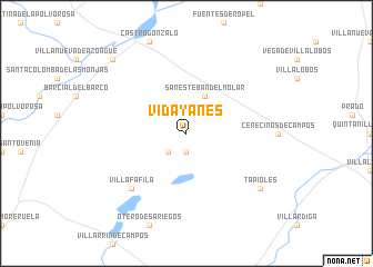 map of Vidayanes