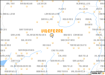 map of Videferre