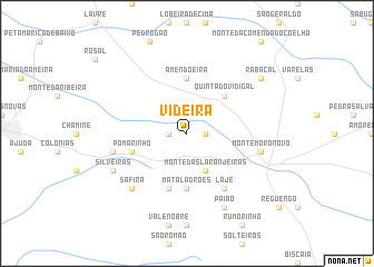 map of Videira