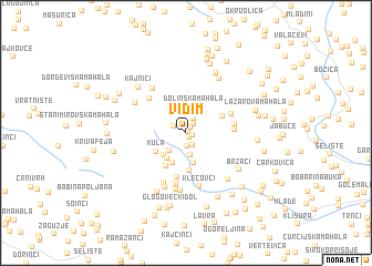 map of Vidim