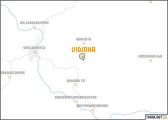 map of Vidinha