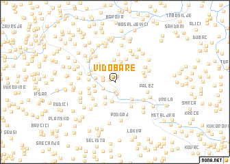 map of Vidobare