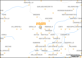 map of Vidoni