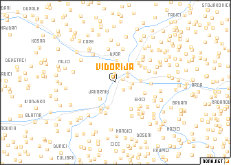 map of Vidorija