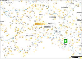 map of Vidovci