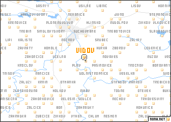 map of Vidov