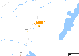 map of Vidunda