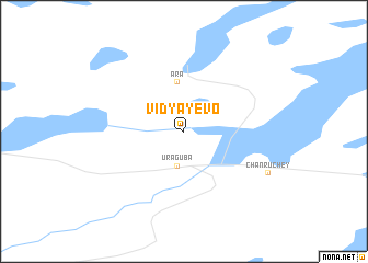 map of Vidyayevo