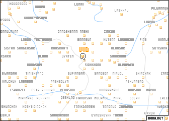 map of Vīd