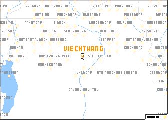 map of Viechtwang