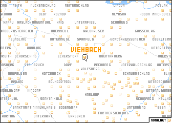 map of Viehbach