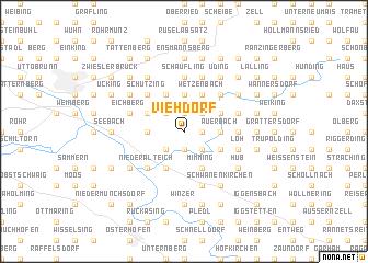 map of Viehdorf