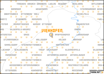 map of Viehhofen