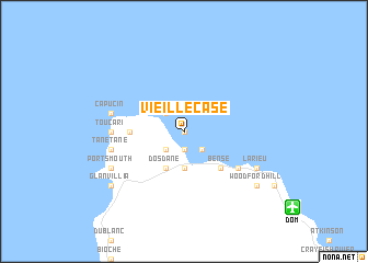 map of Vieille Case