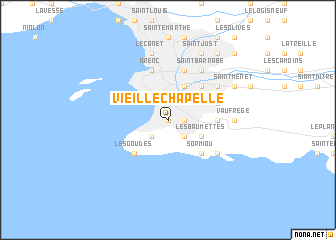 map of Vieille Chapelle