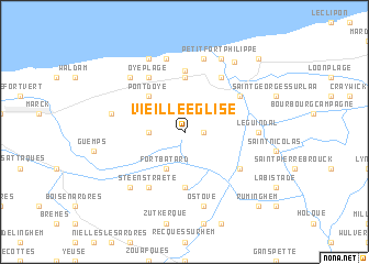 map of Vieille-Église