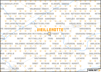 map of Vieille Motte
