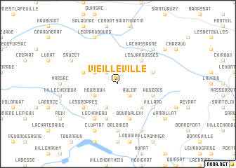 map of Vieilleville