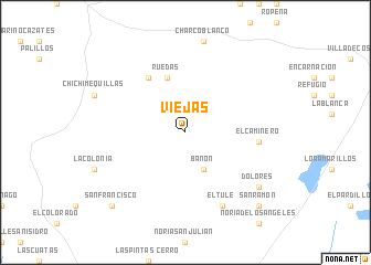 map of Viejas