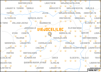 map of Viejo Celilac