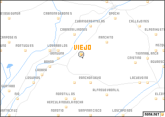 map of Viejo