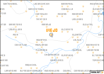 map of Viejo