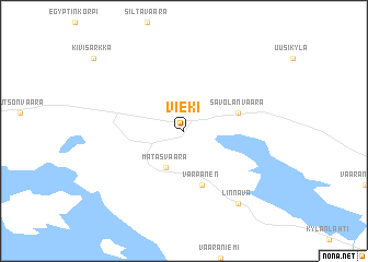 map of Vieki