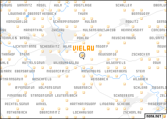 map of Vielau