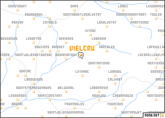 map of Vielcru