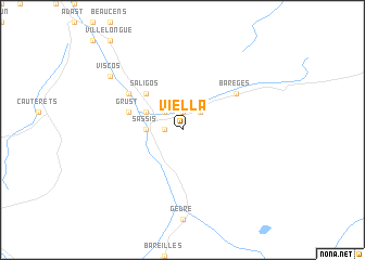 map of Viella