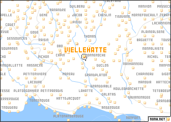 map of Vielle Hatte