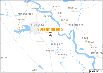 map of Vienna Bend