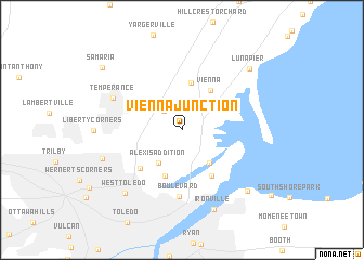 map of Vienna Junction