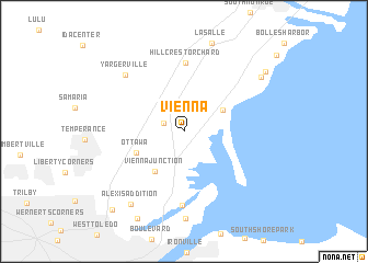 map of Vienna