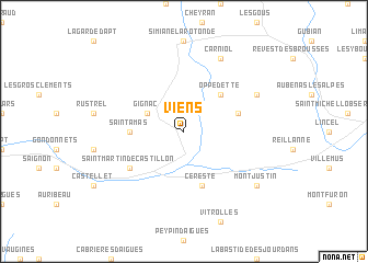 map of Viens