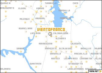 map of Viento Franco