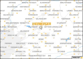 map of Vierbergen