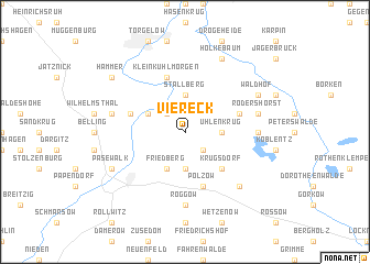 map of Viereck