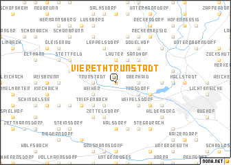 map of Viereth-Trunstadt